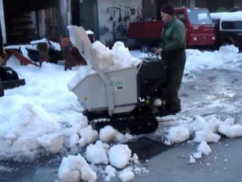 MOTOCARRIOLA CINGOLATA AUTOCARICANTE GIOR 600 NEVE - NUOVO USATO - da Giordano Cairo