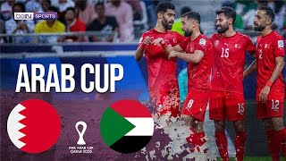 Bahrain vs Sudan | HIGHLIGHTS Arab Cup | 12/09/2025 | beIN SPORTS USA