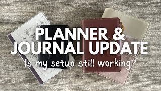 Monthly Planner Update // Is my #plannerlineup still working? I'm considering adding one more...