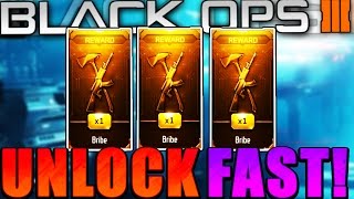 HOW TO UNLOCK "WEAPON BRIBE SUPPLY DROPS" FAST in Black Ops 3 (GUARANTEED WEAPON)