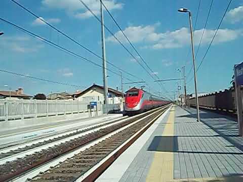 Stazione Mestrino    FrecciaRossa  MI/VE   Linea Venezia - Milano 14-IX-2019