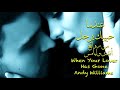 عندما حبيبك يرحل . من روائع اندي وليامس .When Your Lover Has Gone .Andy Williams