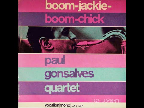 Paul Gonsalves Quartet - Boom Jackie Boom Chick - UK Vocalion LAE 589 LP FULL