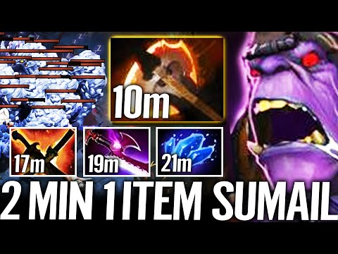 🔥 OG SUMAIL 2MIN 1ITEM — Alchemist 10min Fury + Power Tread WTF FARM 7.30b Dota 2 Pro