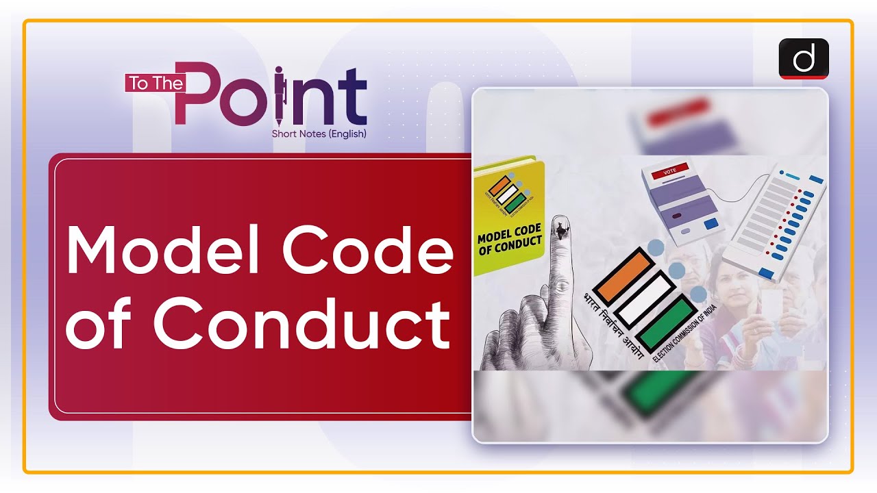 Video explaining Model Code of Conduct guidelines