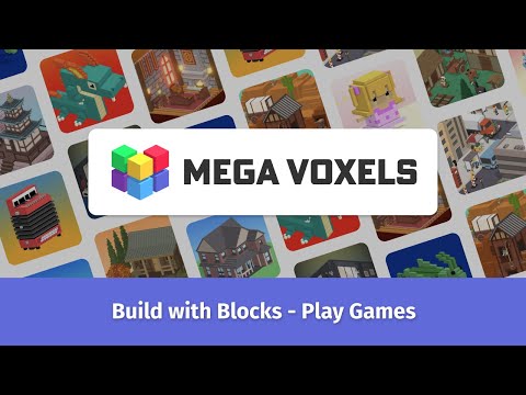Mega Voxels 2023 - Design 3D Pixel Art with Voxels