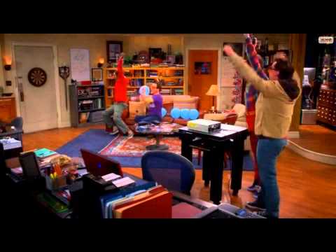 The Big BangTheory - Laser Vs Balloon (SUB ITA)