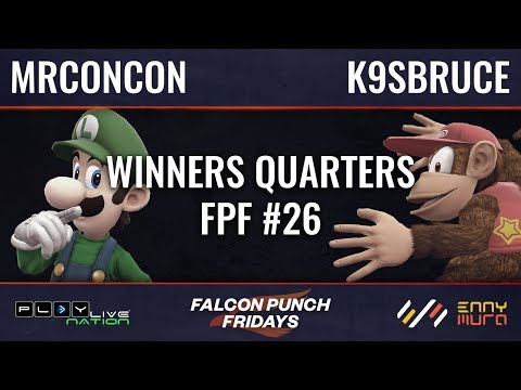 SS | MrConCon (Luigi) vs MF | LH K9sbruce (Diddy Kong) - Winners Quarters (FPF26)