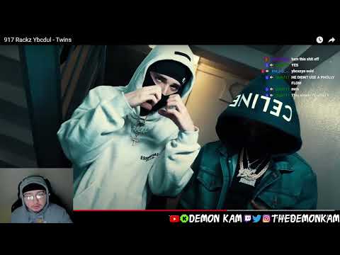 Demon Kam Reacts to 917 Rackz Ybcdul - Twins