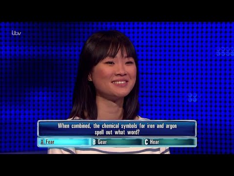 Trudy Gets Her Chemical Symbols Question Right | The Chase