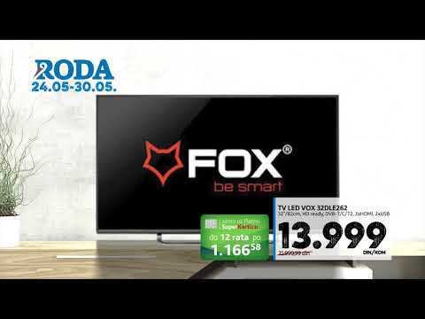 Roda I Popust na tehniku 24.05 - 30.05.2019.