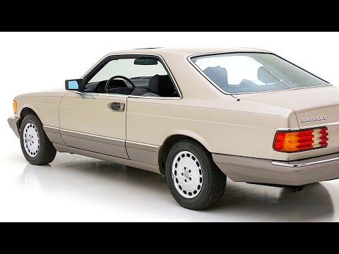 C126 Mercedes-Benz 560 SEC Coupé S-Klasse US-Modell, 1991