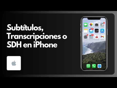 Cómo activar los subtítulos y SDH en iPhone, iPad y Mac