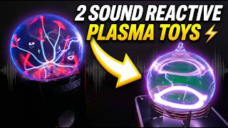 Sound Reactive Plasma Ball vs Plasma Toroid Speaker ⚡ Gadgetify