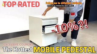 Mobile Pedestal Movable Steel File Cabinet youtube video