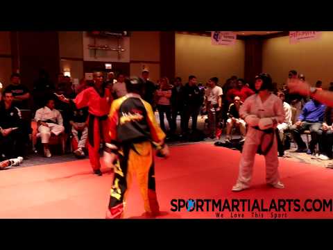 Gina Thornton v Natalia Kley Wiśniewska - Women's Sparring - AKA Grand Nationals 2014