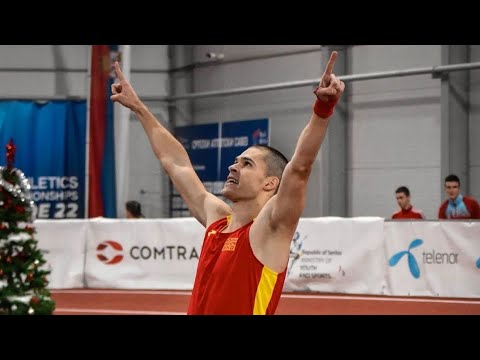 JST400 Jovan Stojoski 200m indoor - 21,56! 🥇 DRŽAVNI REKORD (Beograd 🇷🇸, 26.12.2021.)