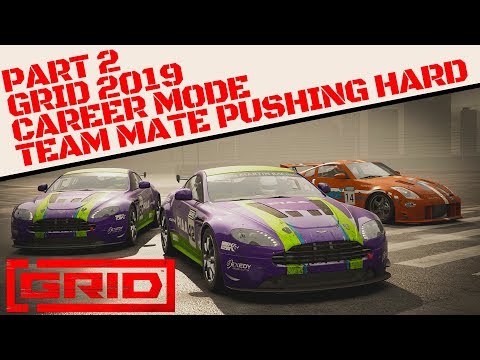 GRID 2019 - Gameplay/Walkthrough - Career mode PART 2 - Becoming more challenging (World series)