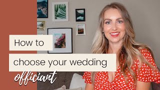 How to Choose Your Wedding Officiant