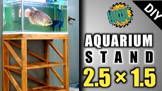 DIY : Building Aquarium Stand 1.5 x 2.5 Feet | Cara Membuat Meja Aquarium