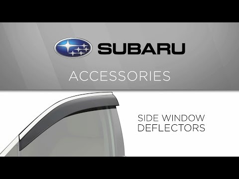 Genuine Subaru Accessory - Side Window Deflectors