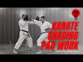 Shotokan Karate Grading Pad Work Combinations Orange To Red 9th To 8th Kyu