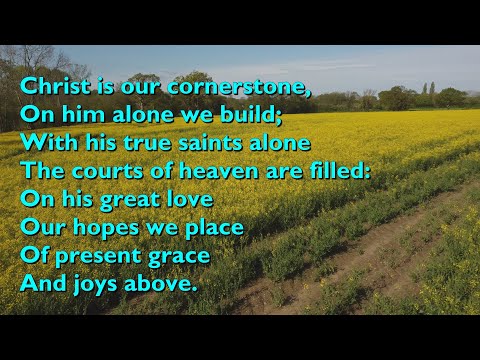 Christ is Our Cornerstone (Tune: Harewood - 4vv) [with lyrics for congregations]