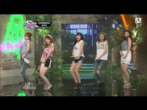 130704 4Minute - Intro + Is It Poppin'? (물 좋아?)
