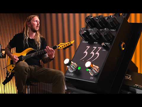 Fortin Amplification The 3.33 Fredrik Thordendal Signature Boost 2026 - Black Bild 4