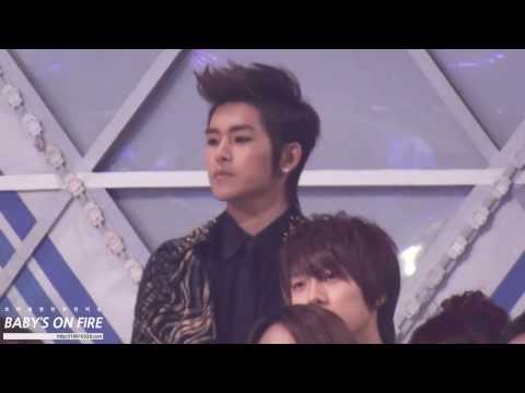 [Baby's on Fire] 111229 SBS 가요대전 hoya fancam