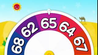 (13min)Learn Numbers 1 to 100 -Fun Number Reading Game 1 to 100 with Spinning Wheel
