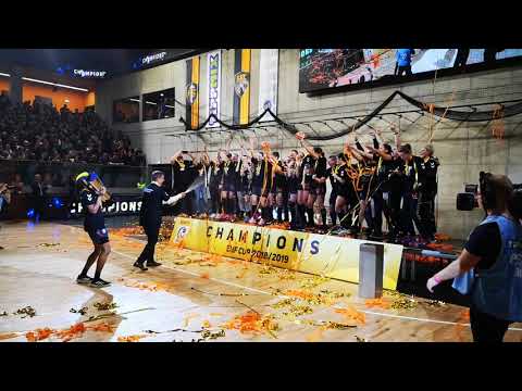 Az EHF-kupa győztes Siófok díjátadója