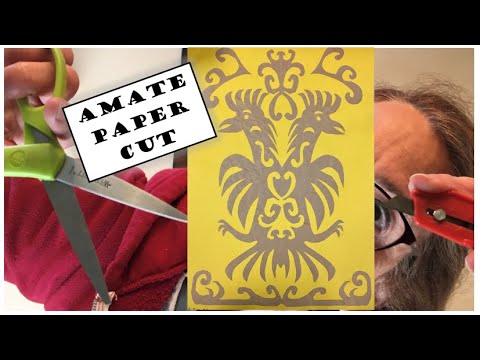 Amate Paper Cut