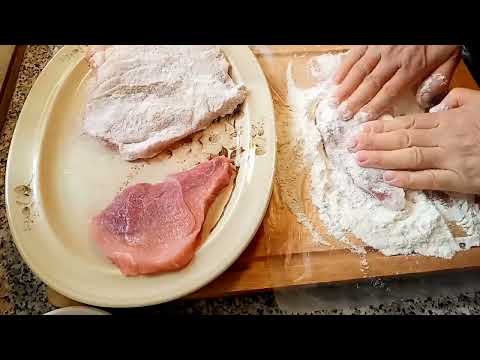 Scaloppine in crema di funghi porcini 🍴🥂 e. polenta fritta. Da provare! 😋