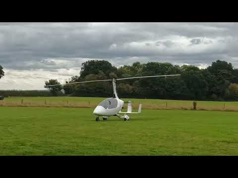 Calidus Gyroplane Take off and Landing