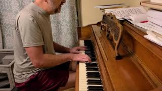 I Heard I Was In Town, by Jimmy Buffett (Cover Song) || Scott Christmas, pianist