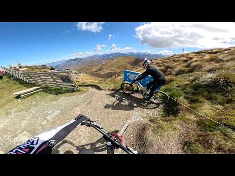 CHASING Ronan Dunne down New Zealand's BEST track! (I got dropped..)