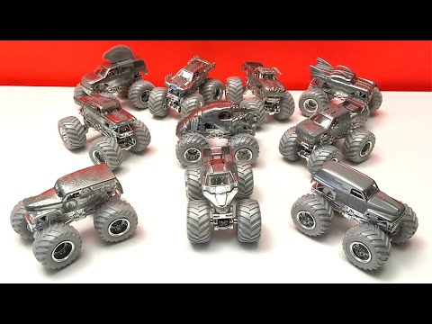 MONSTER JAM | SILVER COLLECTION | EL TORO LOCO | GRAVE DIGGER | HOT WHEELS MONSTER TRUCKS