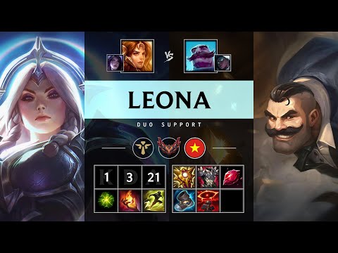 Leona Support vs Braum - VN Grandmaster Patch 25.15