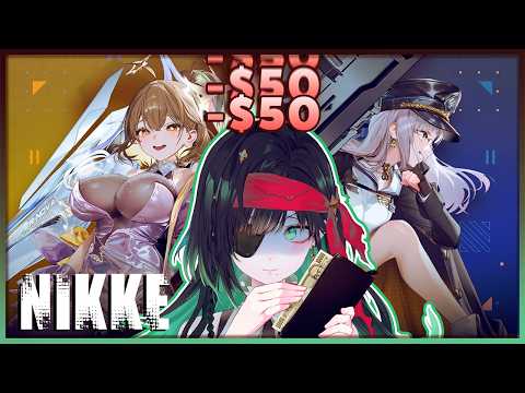 I HAVE TO HAVE THEM ALL… PULLING FOR OVERSPEC NEON AND ANIS COSTUME GACHA | #NIKKE