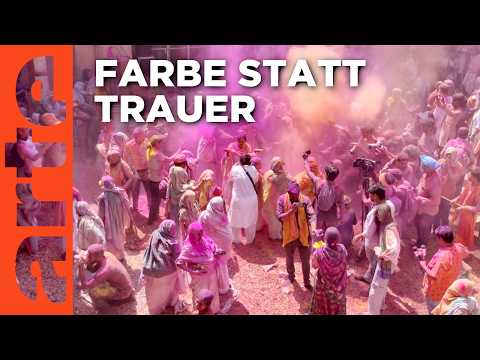 Das Holi-Fest: Hoffnung für Indiens Witwen | Doku HD | ARTE