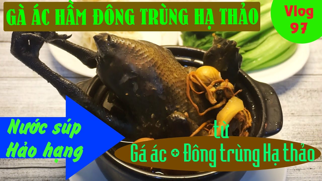 Cách Hầm Gà ác