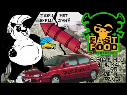 Fast Food Orchestra 4 Wilda Panda - Rudej Fiat Exkluzivně / Modrá raketa dubplate