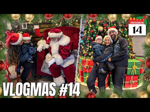 VLOGMAS 14- Pao je sneg u Dubaiju ❄️ | –4°C i Dorotein susret sa Dedа Mrazom