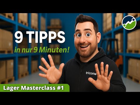 #1 / 9 Lager Grundsätze👌 für E-Commerce Profis in nur 9 Minuten ⏲️🚀