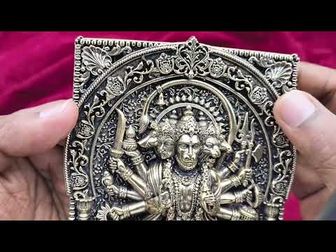 Panchamukhi Wall Hanging Hanuman with Antic Finish video
