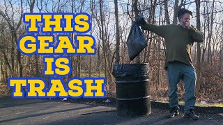 The Backpacking gear that I'm done with!!