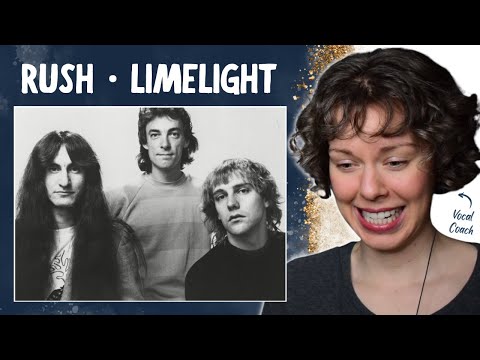 Vocal Coach reacts to Rush singing Limelight