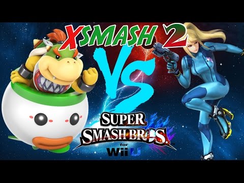 XSmash 2 - Tweek (Bowser Jr) vs Thiocyanide (Zero Suit Samus)