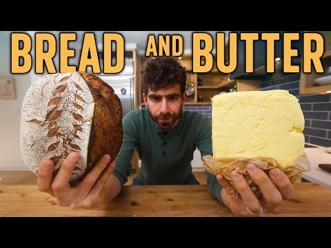 Homemade Cultured Butter & Sourdough — Step-by-Step Guide & Transcript